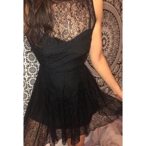 BLACK LACE ARMANI EXCHANGE ELEGANT DRESS 🔥SALE🔥